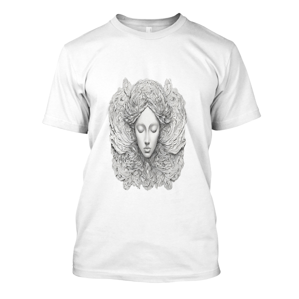 Camiseta AIWASS Rosto de Anjo branca