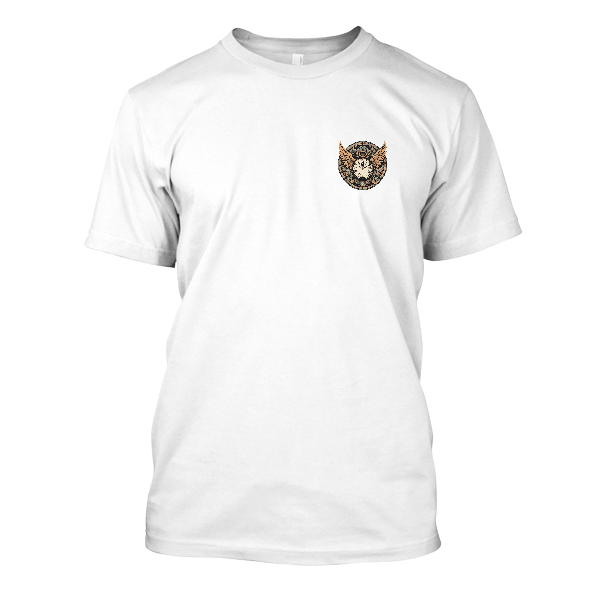 Camiseta AIWASS Relógio branco